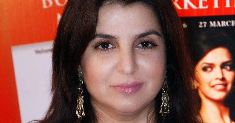Farah Khan poses for a portrait photograph