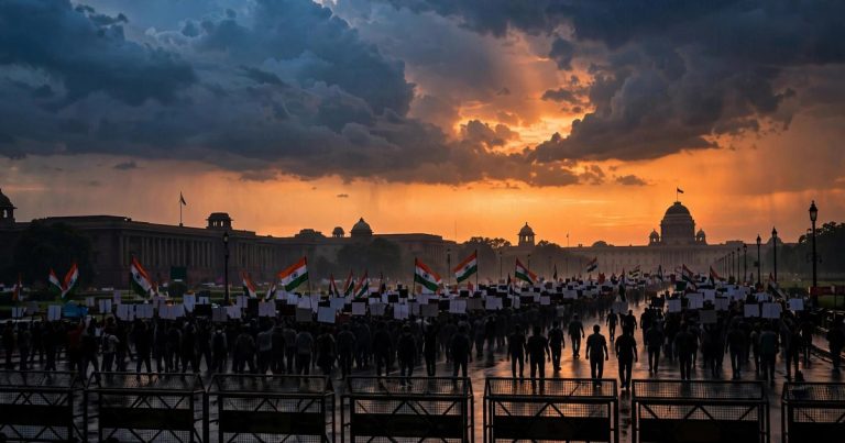 CJP Protest Delhi: INDIA Bloc Marches to Supreme Court Today as Anti-CEC Stir Enters Day 3