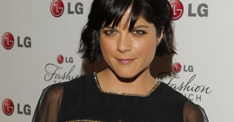 Selma Blair at an LG event in May 2010