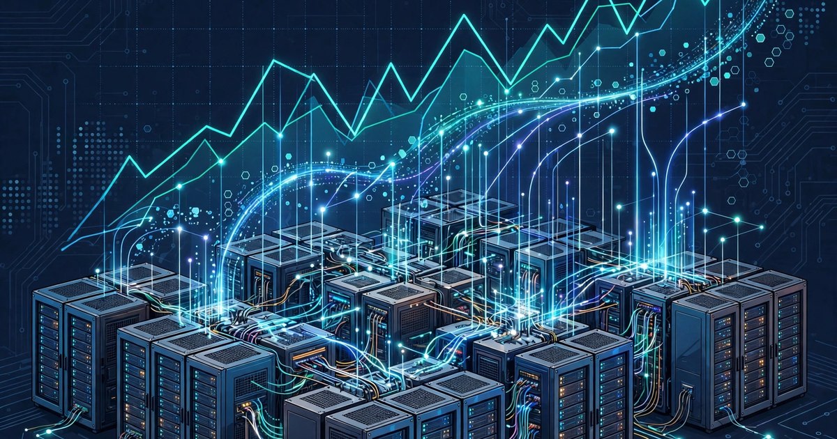 AI data center illustration; SpaceX stock and Super Micro led the AI trade revival on Wednesday